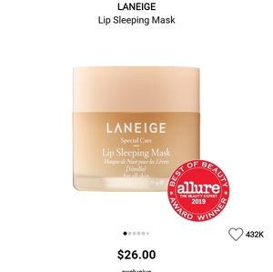 Laneige lip sleeping mask vanilla